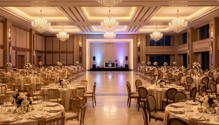 Elit Acoustic düğün, balo ve etkinlik salonu ses yalıtımı: davet salonunda müzik ve konuşma akustiği