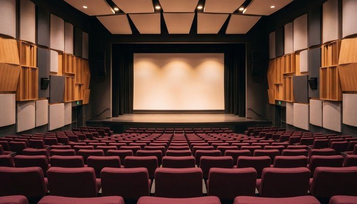 Elit Acoustic konferans ve oditoryum akustiği: emici, difüzör ve değişken akustik uygulaması