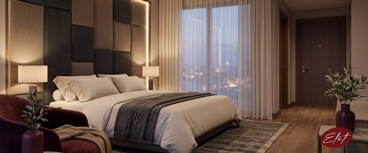 Elit Acoustic otel ses yalıtımı: bitişik konuk odaları arasında oda-oda yalıtım ve yüzer zemin uygulaması