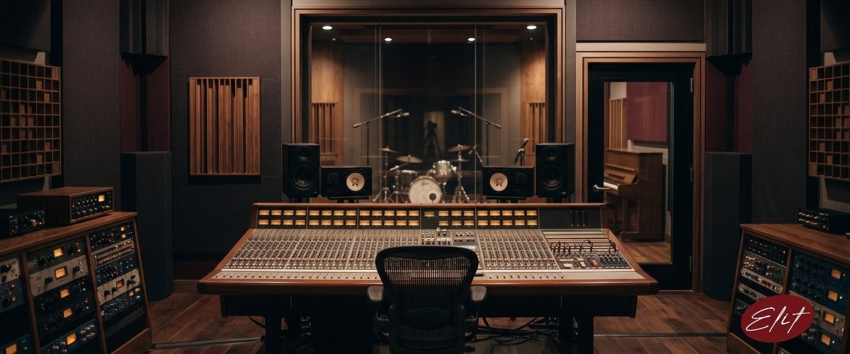 Elit Acoustic stüdyo ses yalıtımı: oda içinde oda ve yüzer zemin uygulaması