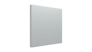 Açık gri kumaş kaplı akustik pano panel