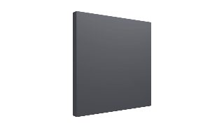 Antrasit gri kumaş kaplı akustik pano panel