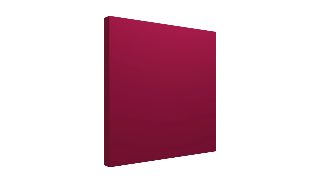 Bordo kumaş kaplı akustik pano panel