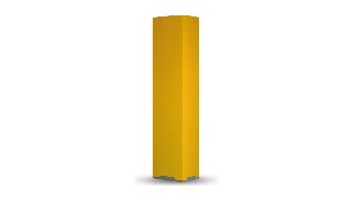 Sarı ince uzun ses yutucu totem