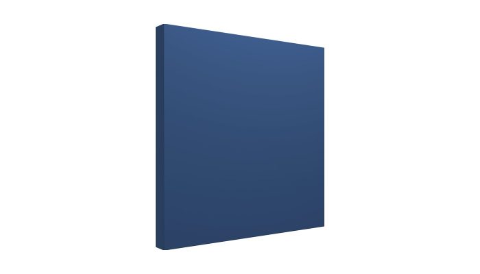 Lacivert kumaş kaplı akustik pano panel