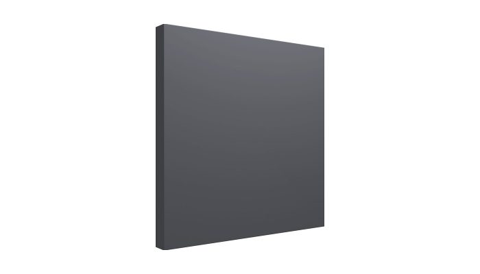 Antrasit gri kumaş kaplı akustik pano panel