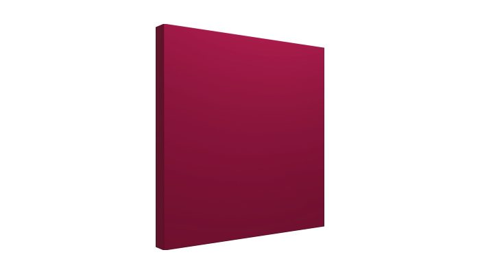 Bordo kumaş kaplı akustik pano panel