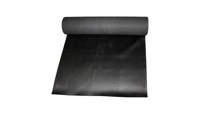 EPDM ses bariyeri membranının mat ve dokulu yüzeyi