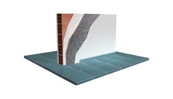 Kaba sıvalı tuğla duvara tek kat recfoam ve alçıpan giydirme kesiti
