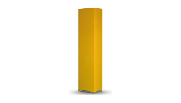 Sarı ince uzun ses yutucu totem