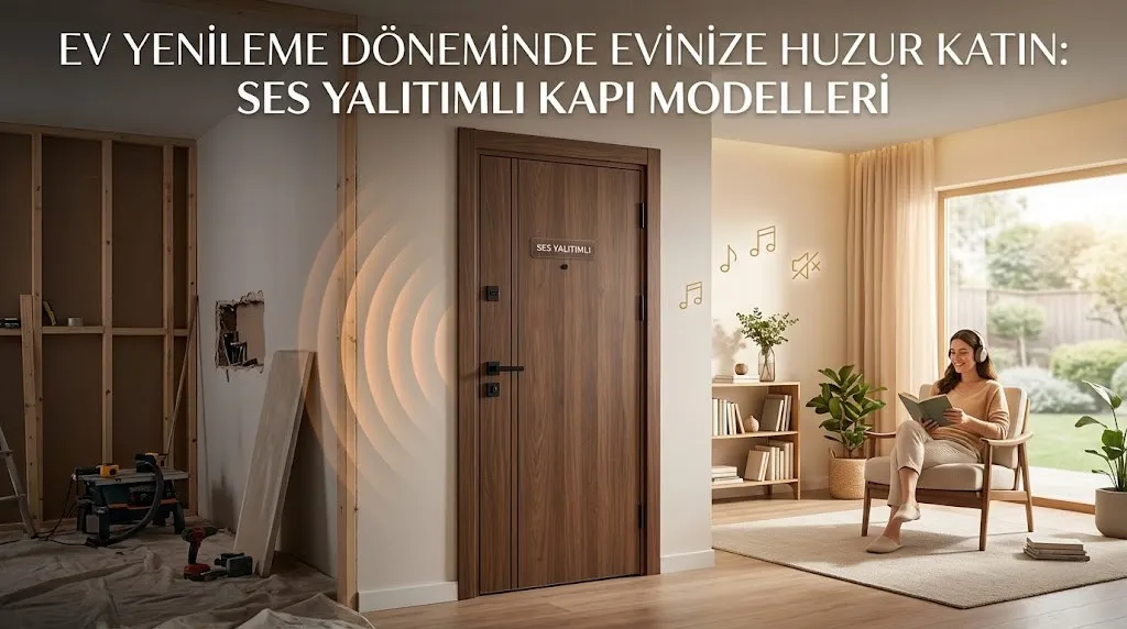 ses yalıtımlı kapı