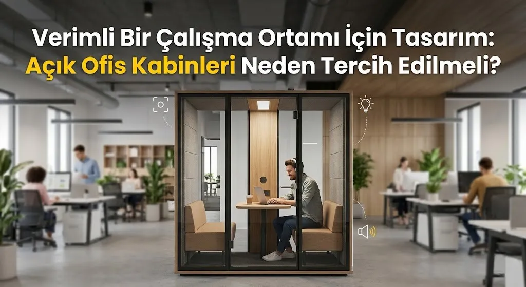 Açık ofis kabinleri